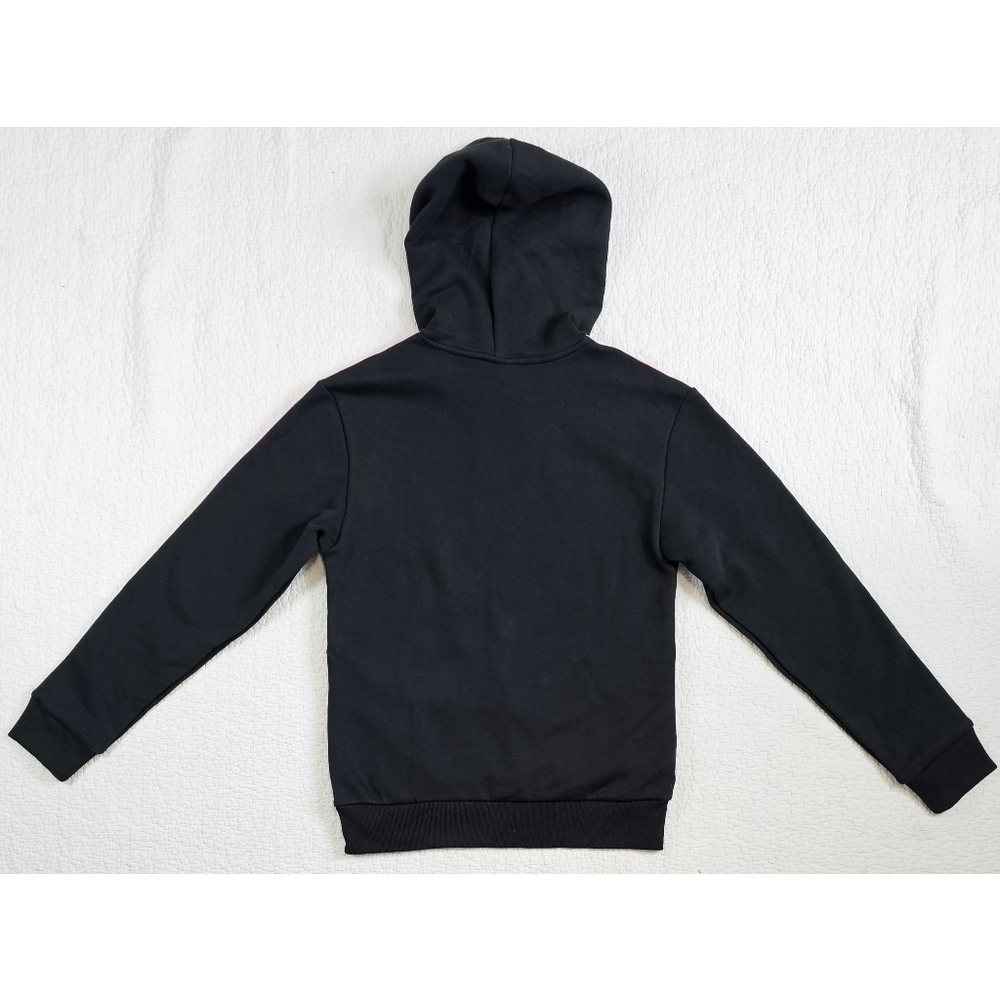 NWT Adidas Black and Pink 3-Stripes Hoodie - Picture 2 of 8